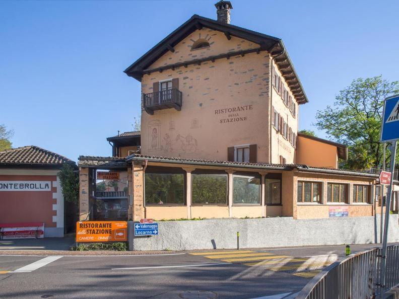 Ristorante Della Stazione Hotel Tegna Exterior photo
